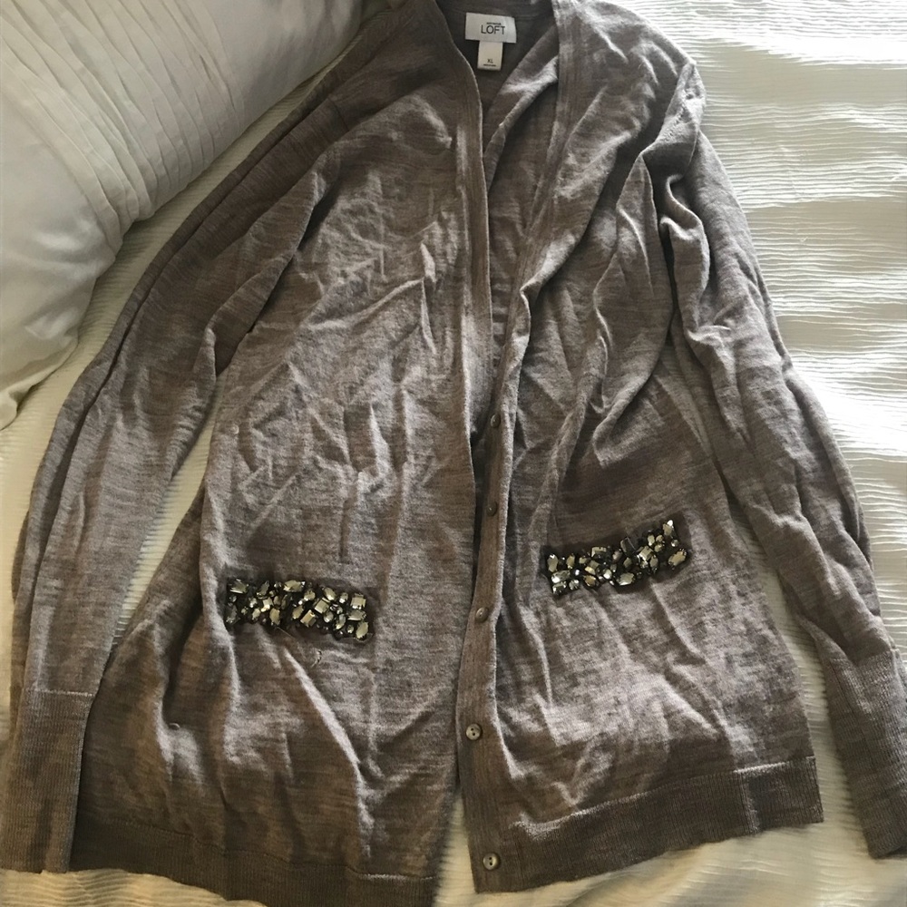 Loft Oversized Cardigan